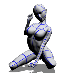 にゃんにゃんポーズ Clip Studio Assets