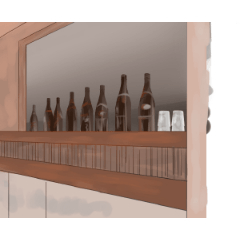 背景居酒屋2 - CLIP STUDIO ASSETS