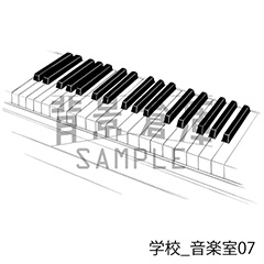 学校 音楽室07 Clip Studio Assets