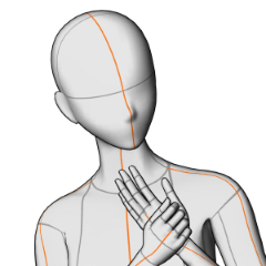 手をつないで CLIP STUDIO ASSETS