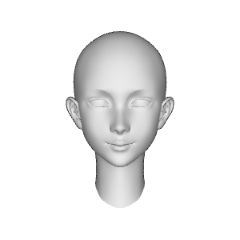 翠兒_頭部 - CLIP STUDIO ASSETS