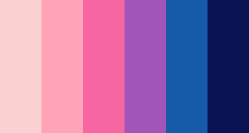 Pink - Blue Color Palette