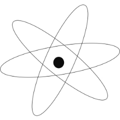 Atom Symbol - CLIP STUDIO ASSETS