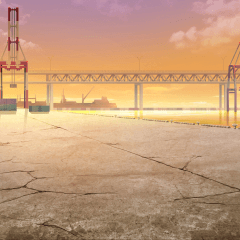 みにくる背景素材港130hutouy 夕 Clip Studio Assets