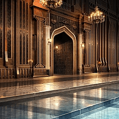 みにくる背景素材ファンタジー編 ダンジョンal2bg16 昼 Clip Studio Assets