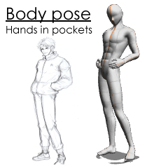 Featured image of post Reference Hands In Pockets Pose Drawing