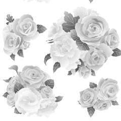 薔薇の花束トーン - CLIP STUDIO ASSETS