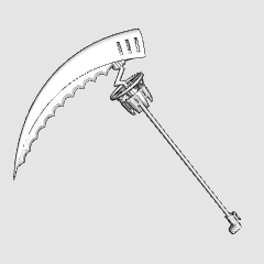 3D Scythe - CLIP STUDIO ASSETS