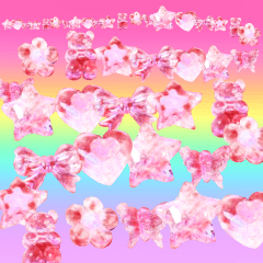 PINK Parts CLIP STUDIO 02 水彩手繪裝飾畫筆 - CLIP STUDIO ASSETS