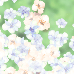 花敷き詰め Clip Studio Assets