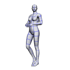 basic stand 45 - CLIP STUDIO ASSETS