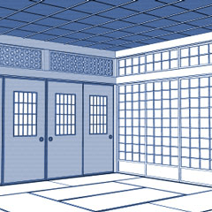 Japanese Style Room Kamoi Height Clip Studio Assets