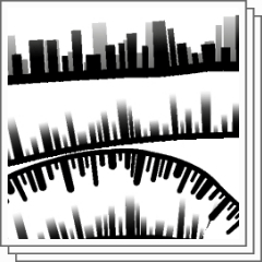 abstract ribbon lines - CLIP STUDIO ASSETS