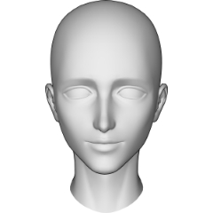 헤드 model_2 - CLIP STUDIO ASSETS
