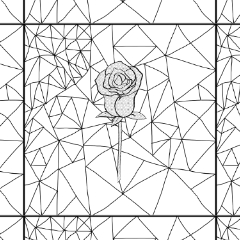 Rose Lace Pattern 01 - CLIP STUDIO ASSETS
