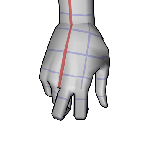 Hand Pose Grounding 4 Clip Studio Assets