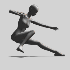jump shot - CLIP STUDIO ASSETS