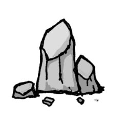 Loose Rocks 3 - CLIP STUDIO ASSETS