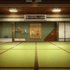みにくる背景素材田舎編 和室 大広間inakabg04 H N 夜 Clip Studio Assets