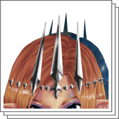 Crown rough Set - CLIP STUDIO ASSETS
