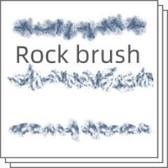 Rock brush - CLIP STUDIO ASSETS