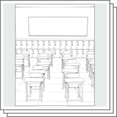 2種類のクリスタルー2342 スタンディング2 - CLIP STUDIO ASSETS