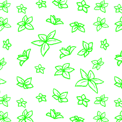 Flower Pattern 5 - CLIP STUDIO ASSETS
