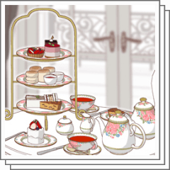 Afternoon Tea Set Ver 1 8 Clip Studio Assets