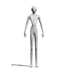 超痩せ型 Clip Studio Assets