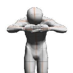 Male_pose_Gru ß - CLIP STUDIO ASSETS