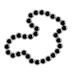 Small rosary brush - CLIP STUDIO ASSETS