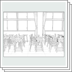 2種類のクリスタルー2342 スタンディング2 - CLIP STUDIO ASSETS