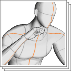 Tooth aching posture - CLIP STUDIO ASSETS