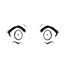 anime surprised eyes - CLIP STUDIO ASSETS