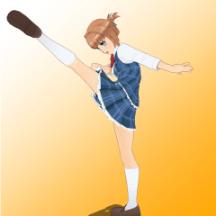 Spin Kick Clip Studio Assets