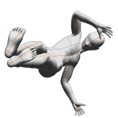 Dropkick (professional wrestling) - CLIP STUDIO ASSETS