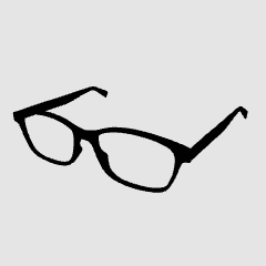 眼鏡０２ Clip Studio Assets