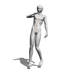 Model Pose 1 - CLIP STUDIO ASSETS