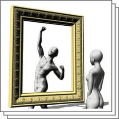 絵　額縁付き　フリーネーション 楽天市場】軽量！水彩画額縁 スケッチブックF6サイズ【3669