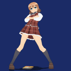 腕組み反り立ち Clip Studio Assets