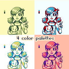 Pixel art color deals palette